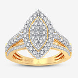 10K 0.25CT DIAMOND RING