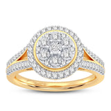 10K 0.25CT DIAMOND RING