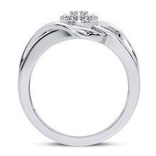 Cargar imagen en el visor de la galería, 10K 0.25CT DIAMOND RING