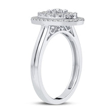 Cargar imagen en el visor de la galería, 10K 0.25CT DIAMOND RING