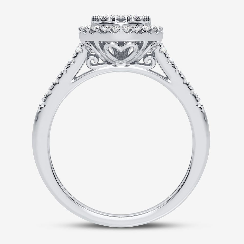 10K 0.50CT DIAMOND RING