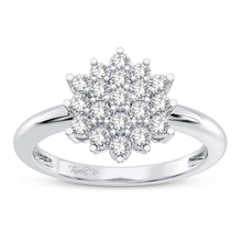 Load image into Gallery viewer, 10K 0.16CT DIAMOND RING