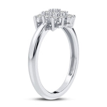 Cargar imagen en el visor de la galería, 10K 0.16CT DIAMOND RING