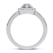 Cargar imagen en el visor de la galería, 10K 0.17CT DIAMOND RING