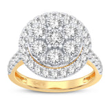 10K 1.00CT DIAMOND RING