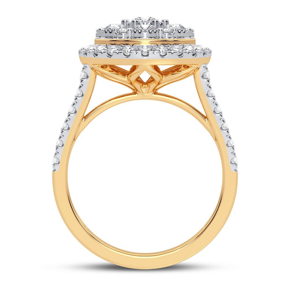 10K 1.00CT DIAMOND RING