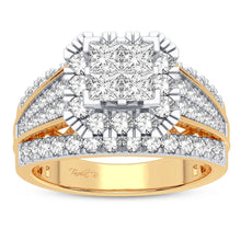 Cargar imagen en el visor de la galería, 14K 1.50CT DIAMOND RING