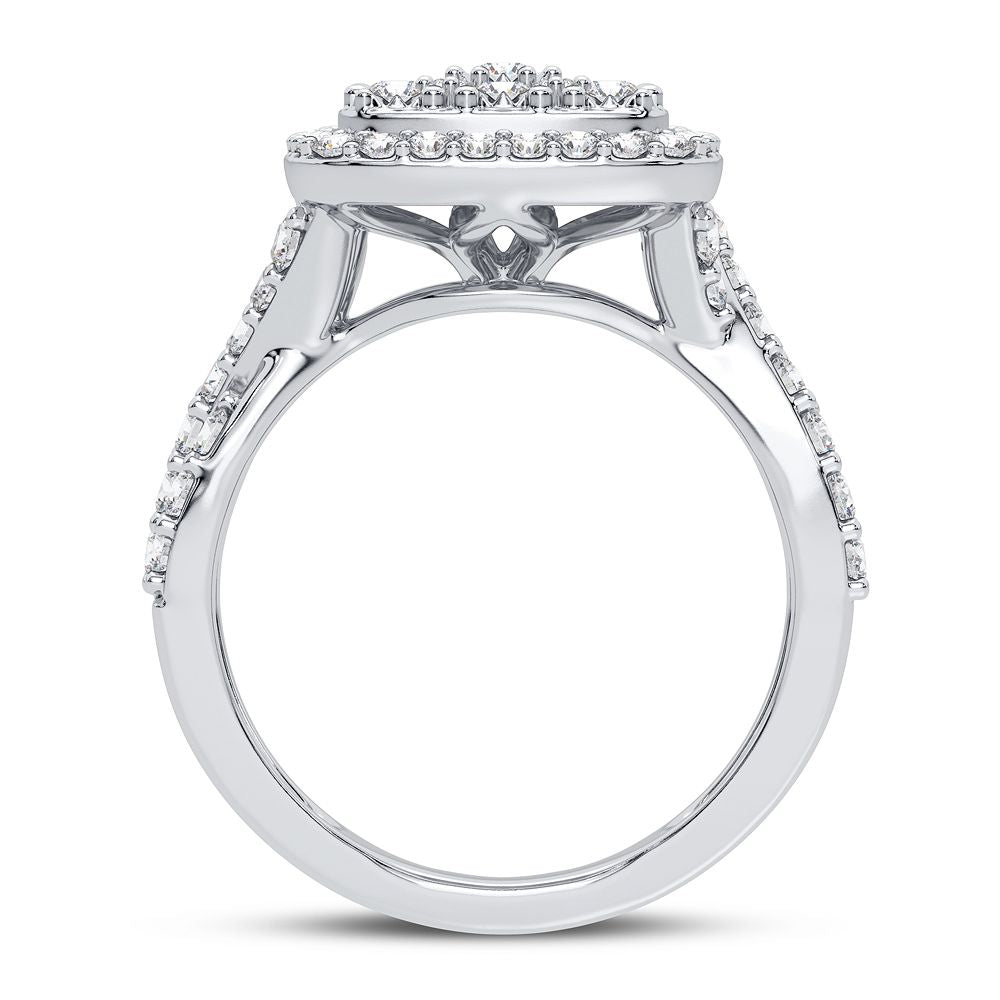 10K 1.00CT DIAMOND RING