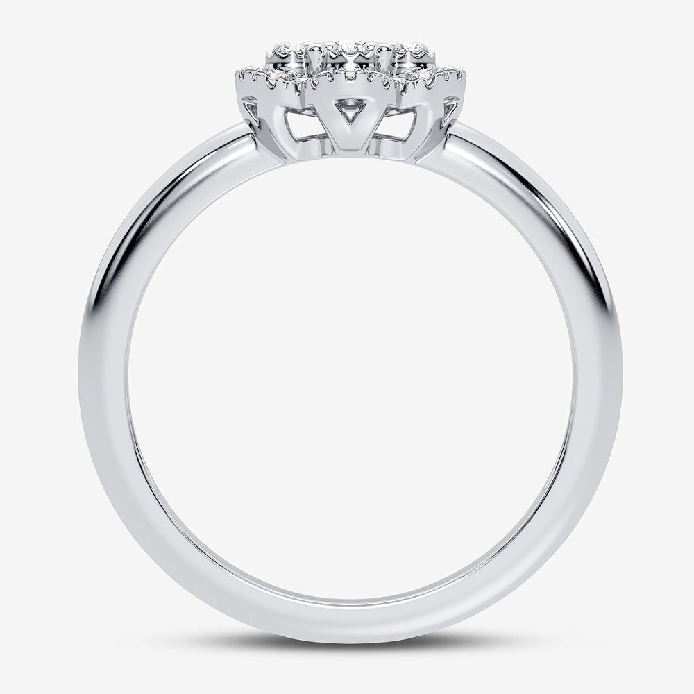 10K 0.14CT DIAMOND RING