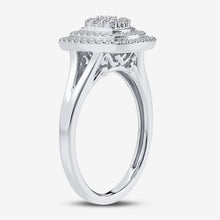 Cargar imagen en el visor de la galería, 10K 0.28CT DIAMOND RING