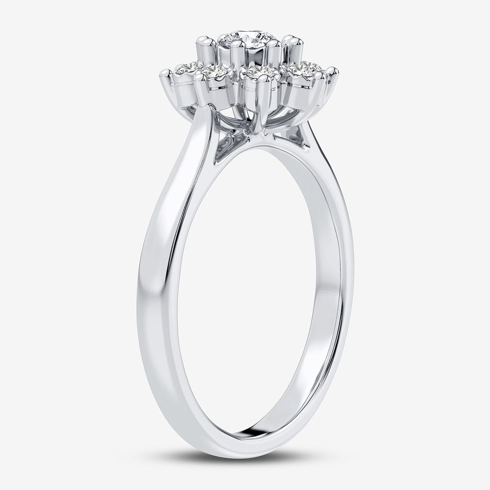 10K 0.10CT DIAMOND RING