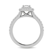 Cargar imagen en el visor de la galería, 14KT White Gold 1Ct.Tw. Diamond keyani Bridal Ring