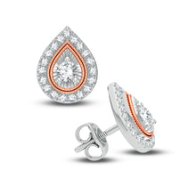 Cargar imagen en el visor de la galería, 10K 0.50ct Diamond Earring