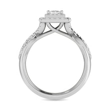 Cargar imagen en el visor de la galería, 14K White Gold 1 Ct.Tw. Diamond Engagement Rings