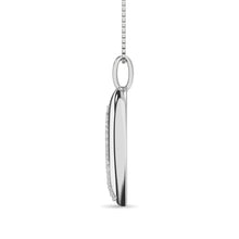 Cargar imagen en el visor de la galería, Diamond Best Friend Pendant 1/10 ct tw in Sterling Silver