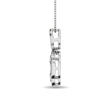 Cargar imagen en el visor de la galería, Diamond Fashion Pendant 1/20 ct tw in Sterling Silver