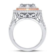 Cargar imagen en el visor de la galería, 14K 1.40CT DIAMOND RING