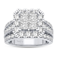 Cargar imagen en el visor de la galería, 14K 2.50CT DIAMOND RING