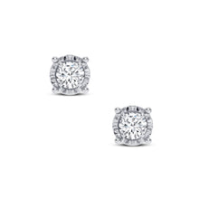 Load image into Gallery viewer, 10K 0.10ct Diamond Earring