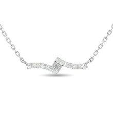 Cargar imagen en el visor de la galería, Diamond 1/8 Ct.Tw. Fashion Pendant in 10K White Gold