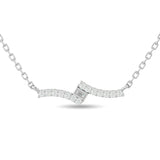 Diamond 1/8 Ct.Tw. Fashion Pendant in 10K White Gold