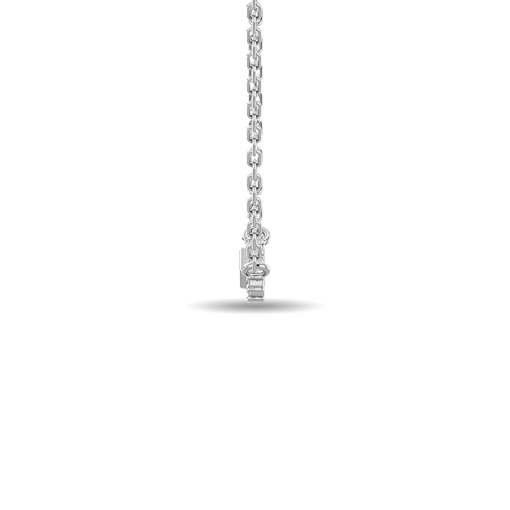 Diamond 1/8 Ct.Tw. Fashion Pendant in 10K White Gold