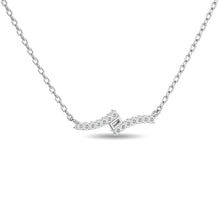 Cargar imagen en el visor de la galería, Diamond 1/8 Ct.Tw. Fashion Pendant in 10K White Gold