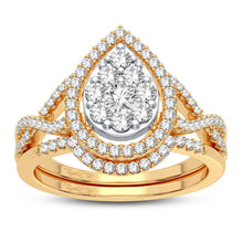 Load image into Gallery viewer, 10K 0.75CT DIAMOND BRIDAL RING