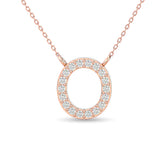 Diamond 1/20 ct tw Fashion Pendant in 10K Rose Gold