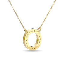 Load image into Gallery viewer, Diamond 1/20 ct tw Fashion Pendant in 10K Yellow Gold