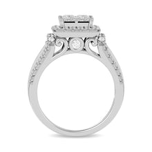 Load image into Gallery viewer, Diamond Engagement Ring 1 ct tw in 14K White Gold