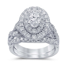 Load image into Gallery viewer, 14K 3.00ct Bridal Ring