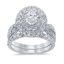 Load image into Gallery viewer, 14K 3.00ct Bridal Ring