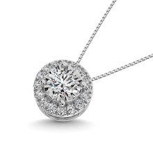 Load image into Gallery viewer, Diamond 1/20 ct tw Fashion Pendant in Sterling Silver