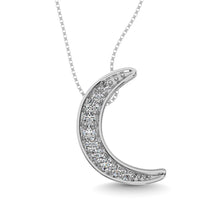 Cargar imagen en el visor de la galería, Diamond 1/10 ct tw Fashion Pendant in Sterling Silver