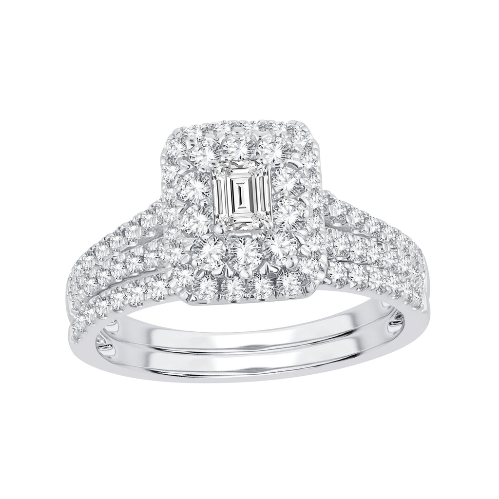 14K 1.16CT Diamond Bridal Ring