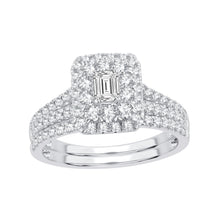 Cargar imagen en el visor de la galería, 14K 1.16CT Diamond Bridal Ring