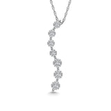 Diamond 1/10 Ct.Tw. Fashion Pendant in 925 Silver