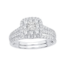 Cargar imagen en el visor de la galería, 14K 1.17CT Diamond Bridal Ring