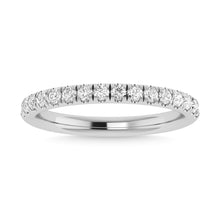 Load image into Gallery viewer, Diamond 3/8 Ct.Tw. Anniversary Band in 14K White Gold