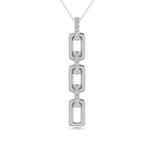 Cargar imagen en el visor de la galería, Diamond 1/8 Ct.Tw. Fashion Pendant in 10K White Gold