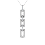 Diamond 1/8 Ct.Tw. Fashion Pendant in 10K White Gold