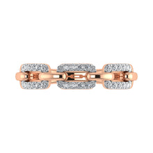 Cargar imagen en el visor de la galería, 10K Rose Gold 1/4 Ct.Tw. Diamond Fashion Ring