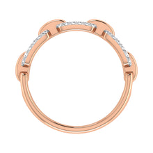 Cargar imagen en el visor de la galería, 10K Rose Gold 1/4 Ct.Tw. Diamond Fashion Ring