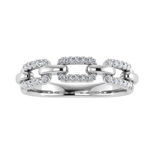 Cargar imagen en el visor de la galería, 10K White Gold 1/4 Ct.Tw. Diamond Fashion Ring