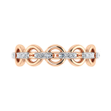 Cargar imagen en el visor de la galería, 10K Rose Gold 1/10 Ct.Tw. Diamond Fashion Ring