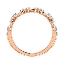 Cargar imagen en el visor de la galería, 10K Rose Gold 1/10 Ct.Tw. Diamond Fashion Ring