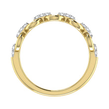 Cargar imagen en el visor de la galería, 10K Yellow Gold 1/10 Ct.Tw. Diamond Fashion Ring