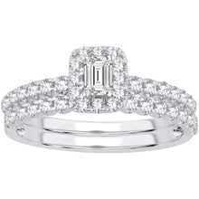 Cargar imagen en el visor de la galería, 14K  0.73CT  Diamond Bridal Ring