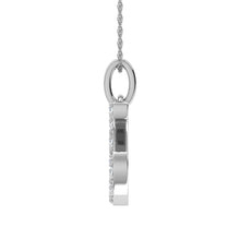 Cargar imagen en el visor de la galería, Diamond 1/8 Ct.Tw. Letter C Pendant in 10K White Gold